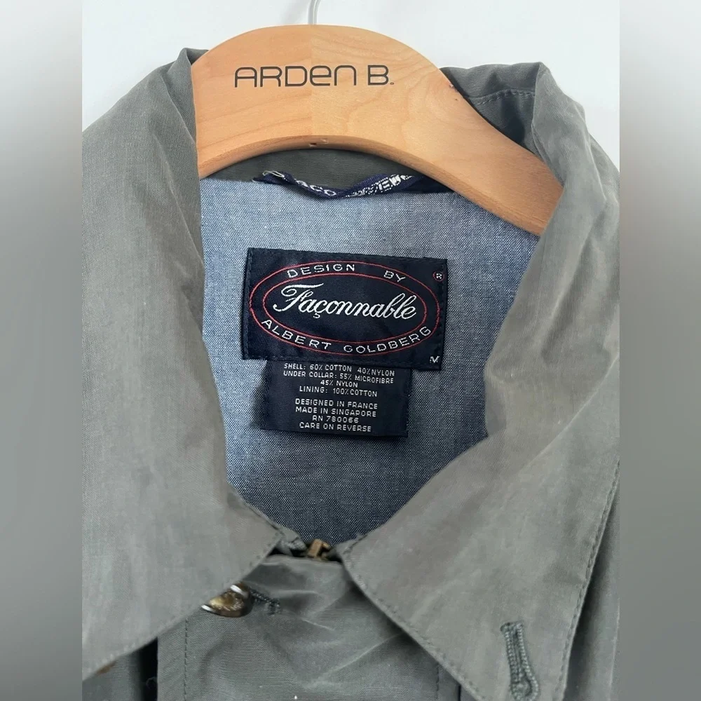 Faconnable Dark olive Bomber Jacket
